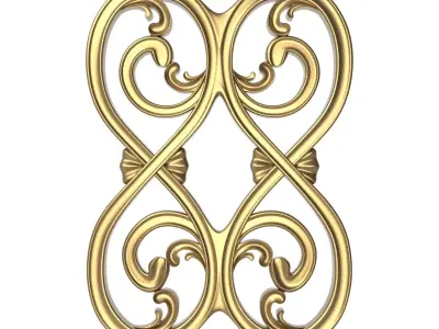  decorative pattern ready for 3D printing 3D model 189