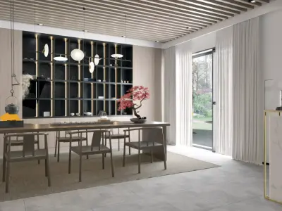 New House Tea Chinese 3D model