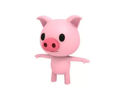 Little Pig 3D model