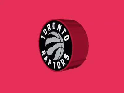 Toronto Raptors Team Logo 3D model