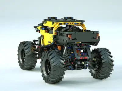 LEGO 4x4 Off-Roader 3D model