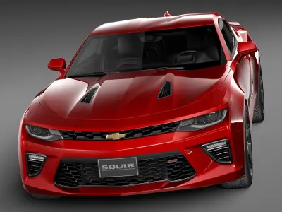 Chevrolet Camaro SS CG 2016 3D model