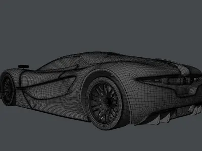 Car Concept 3D model