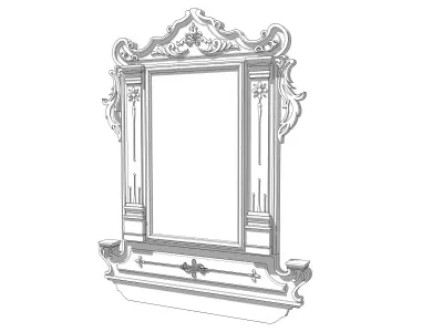 Picture frame Pack 3D model