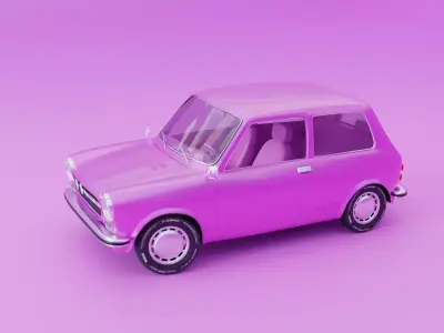 AutoBianchi Abarth 1973 Free 3D model