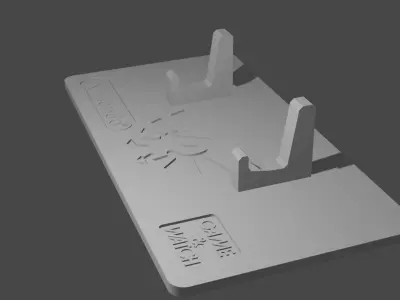 Zelda Game and Watch Stand for console - Goddess Hylia  3D model