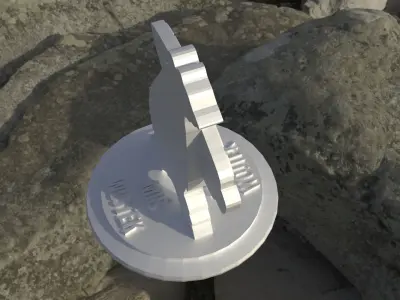 Ornament bear Wojtek figurine Free 3D print model