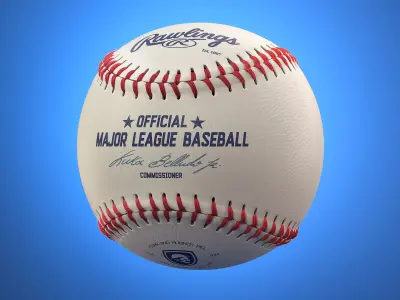 Baseball ball  3D model