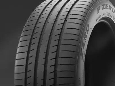 Premium P Zero Performance Tire  3D model