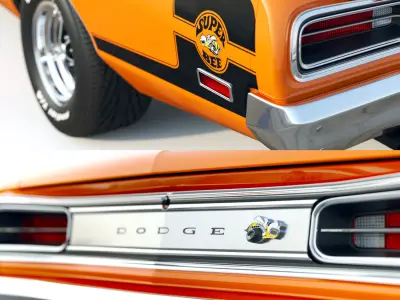 Dodge Super Bee 1970 3D model