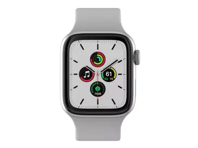 Apple Watch SE Silver 3D model