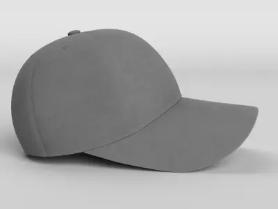 Baseball Hat 2 Low-poly 3D model