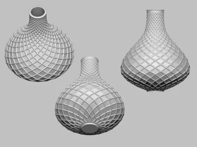 Flower vase for home decor  3D print model