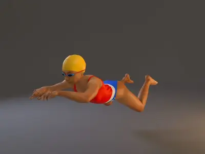 Swwimming Pool Female BCC 2130 006 3D model