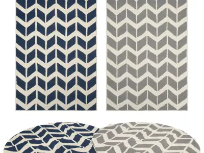 Rugs No 469 Low-poly 3D model