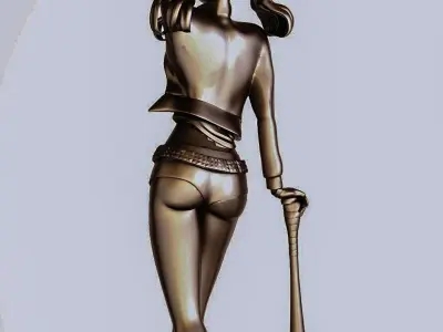 Decoration Ugly DC Sculpture 3D model