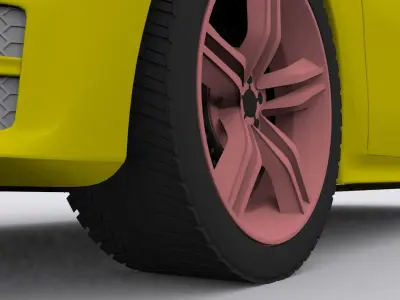 Audi s7 car 3D model