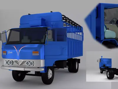 A TATA Lorry 3D model