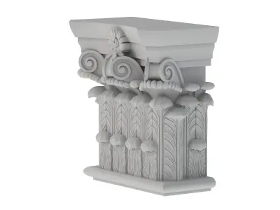 Pilaster Capital 010 3D model