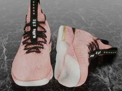 NIKE LEBRON 15 ALL STAR 3D SHOES Low-poly 3D model