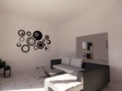 Luxury House with Private Pool 3D model