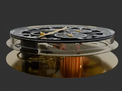 Omega Speedmaster INSIDE 3D MODEL 3D model