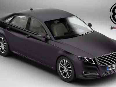 Generic Car Luxury Class 3D model