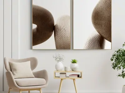 Photo Frame 286 Low-poly 3D model