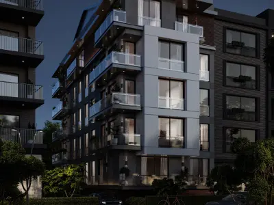 Modern Apartment 3 3D model purchase