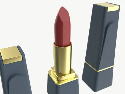 Lavertu Unique Lipstick 3D model