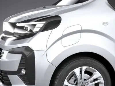 Opel Vivaro L1 2024 3D model