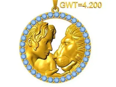 FASION PENDANT  3D model purchase