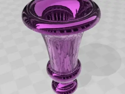 Classical urn vase  3D print model