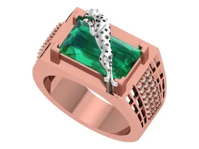 Mens Ring 3D print model buy