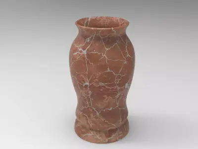 Ololo Vase Low-poly 3D model