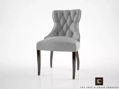 The Sofa and Chair Co Guinea dining chair 3D model