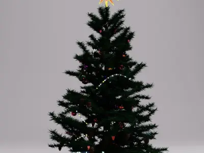 Christmas  new near pack 3D model