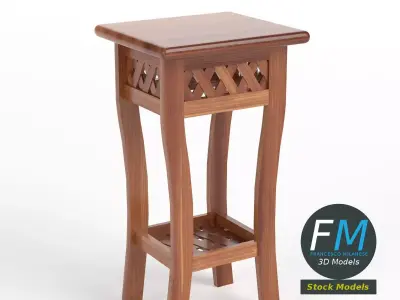 Bedside table 7 3D model