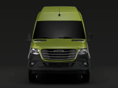 Freightliner Sprinter Panel Van L4H3 RWD 2020 3D model