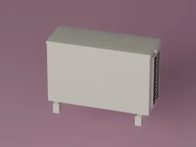 AC unit 3D model