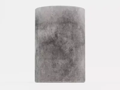 -Concrete Flower Pot V7- 3D model