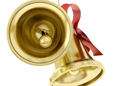 Christmas bells 3D model