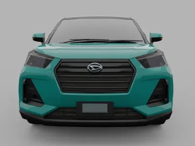 Daihatsu Rocky 2019 Low-poly 3D model