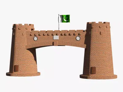 Bab-e-Khyber 3D model