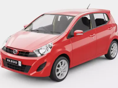 Perodua Axia 3D model