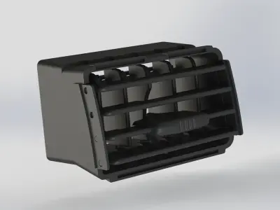 Honda Civic EK AC vents 3D print model