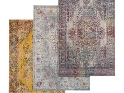 Rug Set 468 3D model