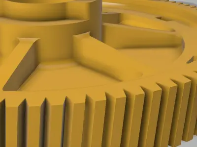 Volvo xc70 Z98 3D print model