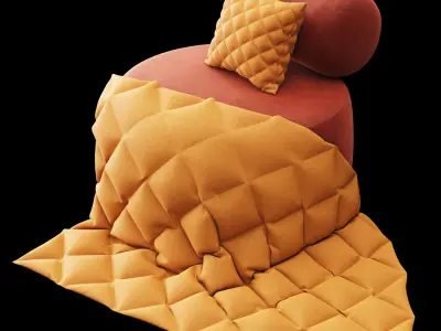 Modern chair 2 3D model