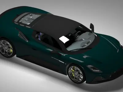 Aston Martin Car 3D model